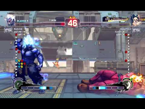 Ultra Street Fighter IV battle: Oni vs Hugo