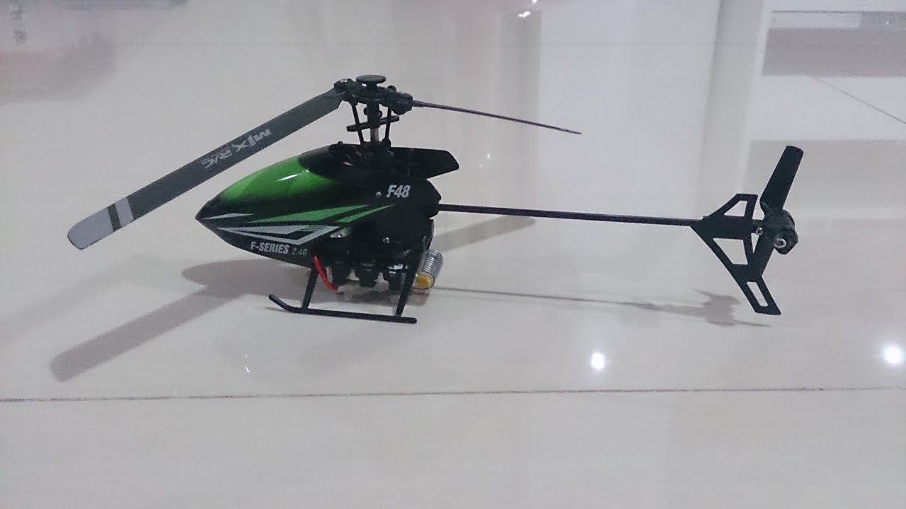 RC vrtulník MJX F-48, zelená