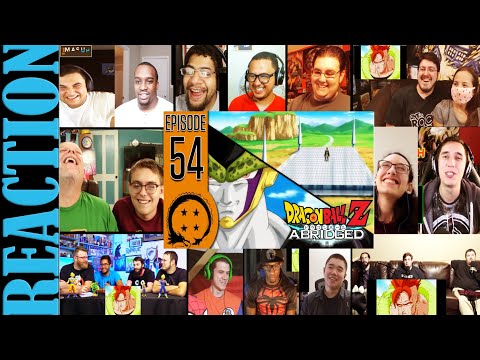 DragonBall Z Abridged: Episode 54 - TeamFourStar (TFS) REACTIONS MASHUP