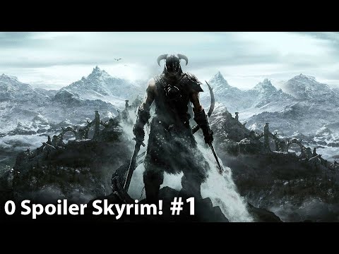 Sıfır Spoiler İle Hayatımda İlk Defa Skyrim Oynuyorum! Skyrim Türkçe Seri 1. Bölüm