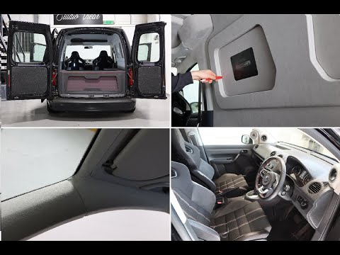 VW Clubsport Caddy Van - Ep.#6 (Trimming / Car Audio Fabrication / Audison Bit One HD Virtuoso)