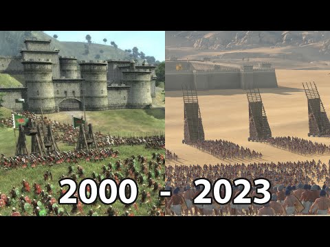 Evolution of TOTAL WAR Games (2000 - 2023)