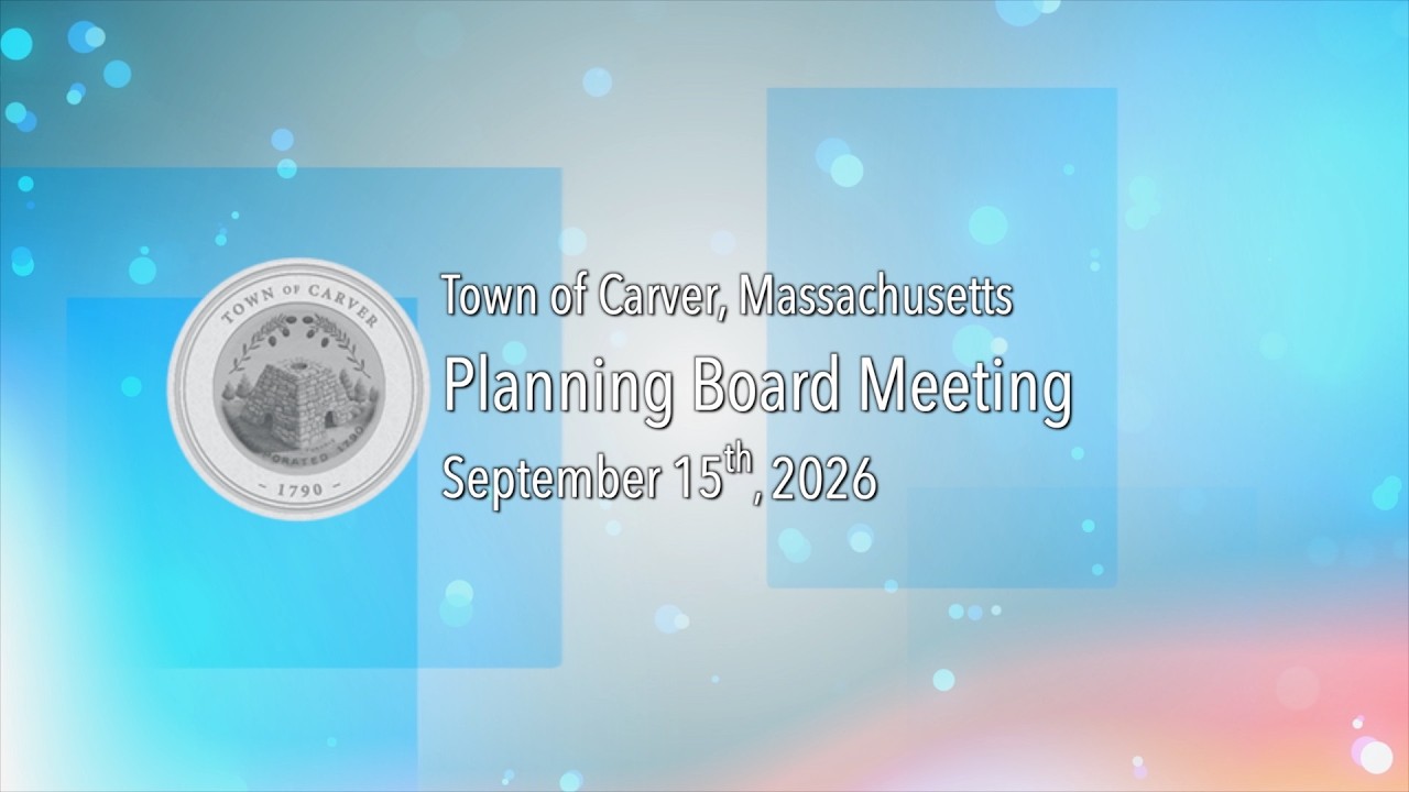 From the Planning Board