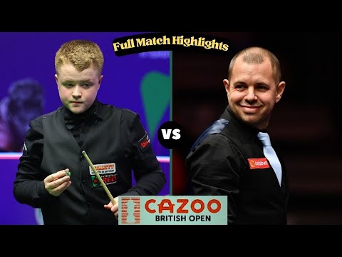 Stan Moody Vs Barry Hawkins FULL MATCH British Open 2023 Snooker