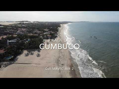 Praia do Cumbuco - 4k DJI Drone Aerial Beach Footage (No Flight Plan)