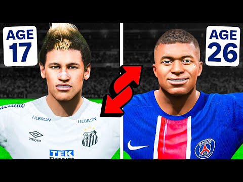 I Put Neymar and Mbappe’s Careers in Reverse
