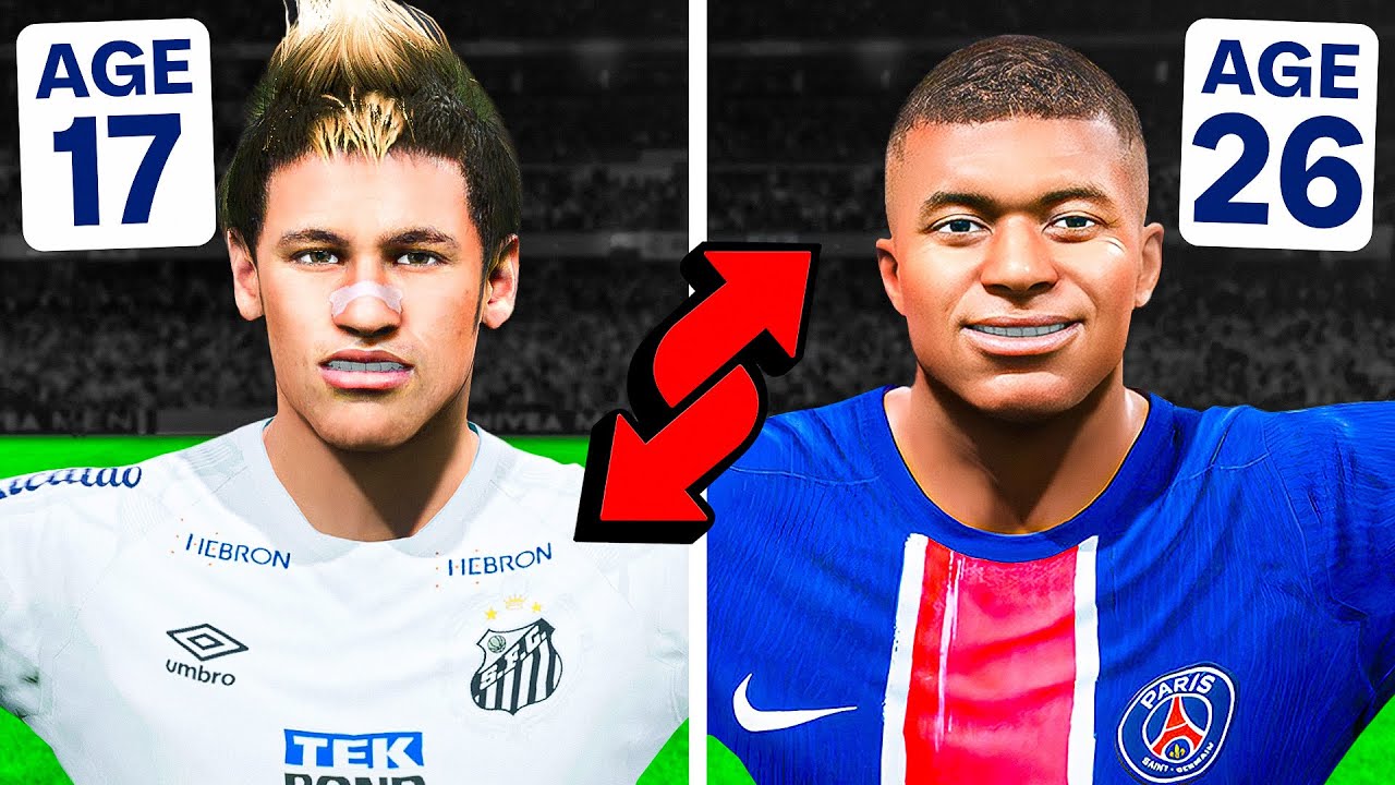 I Put Neymar and Mbappe’s Careers in Reverse