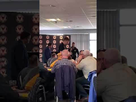 Our Ambassador Mickey Demetriou from Newport County FC