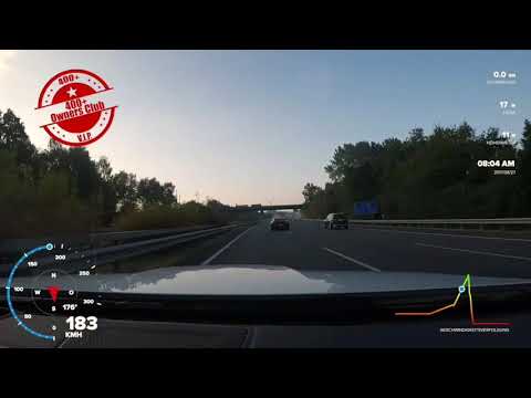 400+ Owners Club Reifenplatzer bei 260km/h tire blowout  Autobahn GRIP Motormagazin Bispingen