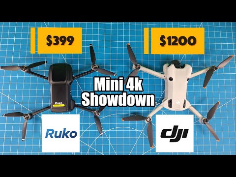 DJI Mini 4k Pro vs  Ruko U11 4k Drone