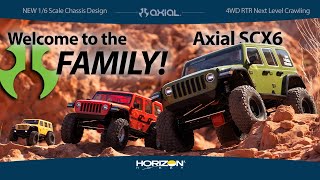 Axial SCX6 Trail Honcho 1:6 4WD RTR pískový