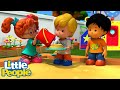 Help us make a Sandcake, Pancake | Little People | Cartoons for Kids | WildBrain Enchanted