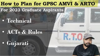 How to Plan for GPSC AMVI and ARTO Recruitment-2023 I Mechanical & Automobile Pass out  #gpsc #jobs