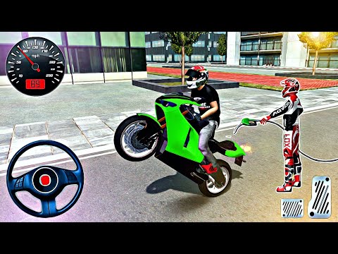 Xtreme Motorbikes Stunt Racing Simulator 2023 - NEW Sport Bike Stunts Driving - Android iOS Gameplay