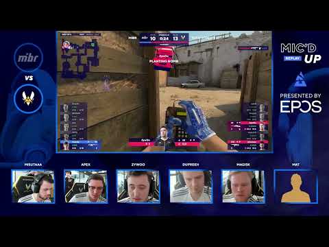NEW VITALITY VOICE COMMS VS MIBR { BLAST SEMIFINALS 2022
