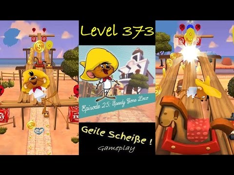 Looney Tunes Dash! Level 373 / Episode 25: Speedy Gone Loco 361 - 375