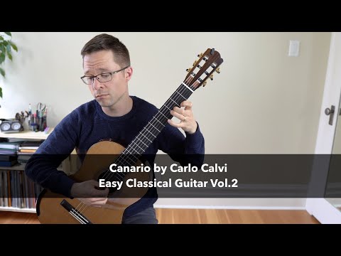 Canario by Carlo Calvi and Lesson for Classical Guitar