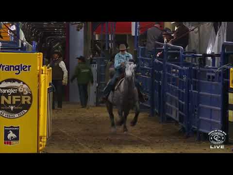 NFR Average Winner Lisa Lockhart Finishes Second in Round 9 With 13.41-Second Run