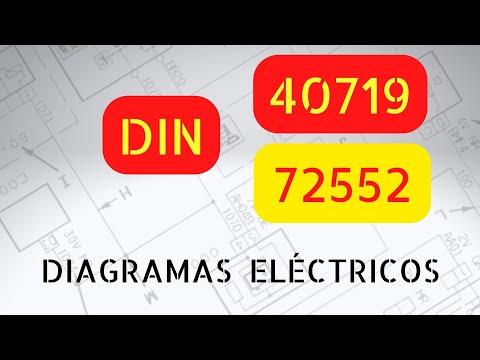 Normas DIN 40719 y DIN 72552 en diagramas eléctricos automotrices