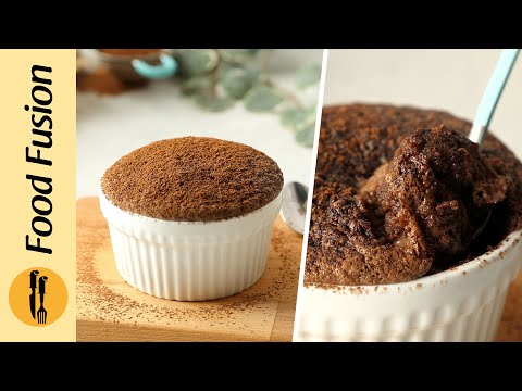 Chocolate Souffle - How to make Chocolate Souffle - Recipe By Food Fusion