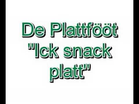 De Plattfööt - Ick snack platt