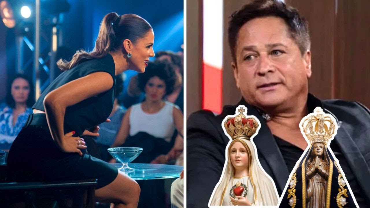 Entrevistadora DEBOCHA das IMAGENS RELIGIOSAS de Leonardo - A resposta do CANTOR surpreende a todos!