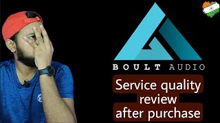 Boult Audio service quality Review||How to claim warranty... Boult Audio service quality Review||How to claim warranty...