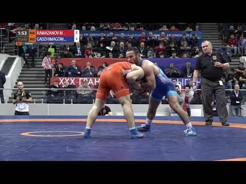 Round 1 FS - 79 kg: M. RAMAZANOV (RUS) v. A. GADZHIMAGOME (RUS)