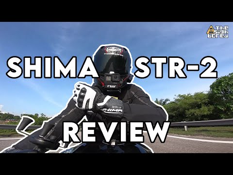 Shima STR-2 Leather Motorcycle Racing Gloves Review