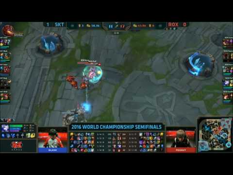 ROX Pray -- Crazy Ashe Arrow vs SKT| 2016 LOL Worlds Championship Semi-Finals | ROX vs SKT
