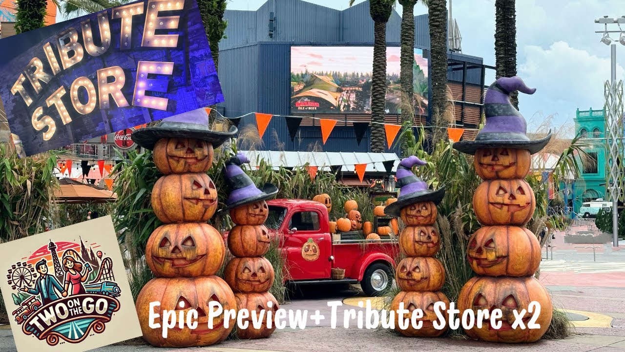 NEW Epic Universe Preview & HHN Tribute Store Tour | Universal Orlando Vlog