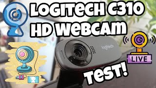 Logitech C310 HD Webcam İnceleme Test