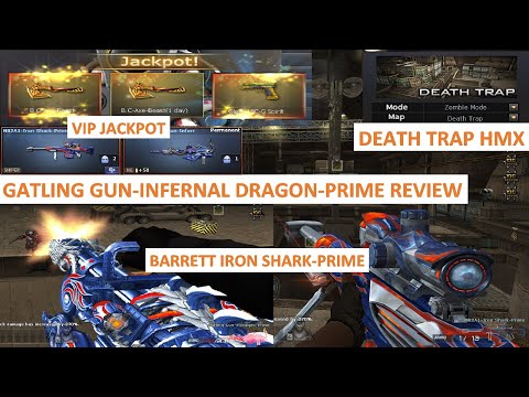 CROSSFIRE 3.0 PH GATLING GUN-INFERNAL DRAGON-PRIME REVIEW IN DEATH TRAP HMX