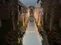 Mirror Pathway For Varmala Walkway Pyro Machines Pyro Fireworks Wedding Taj Tarastagefx
