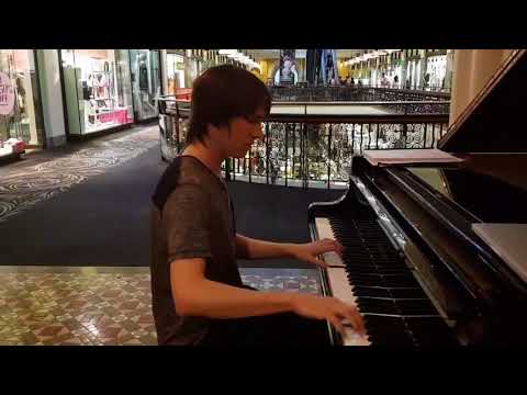 Playing Hallelujah on a Public Piano