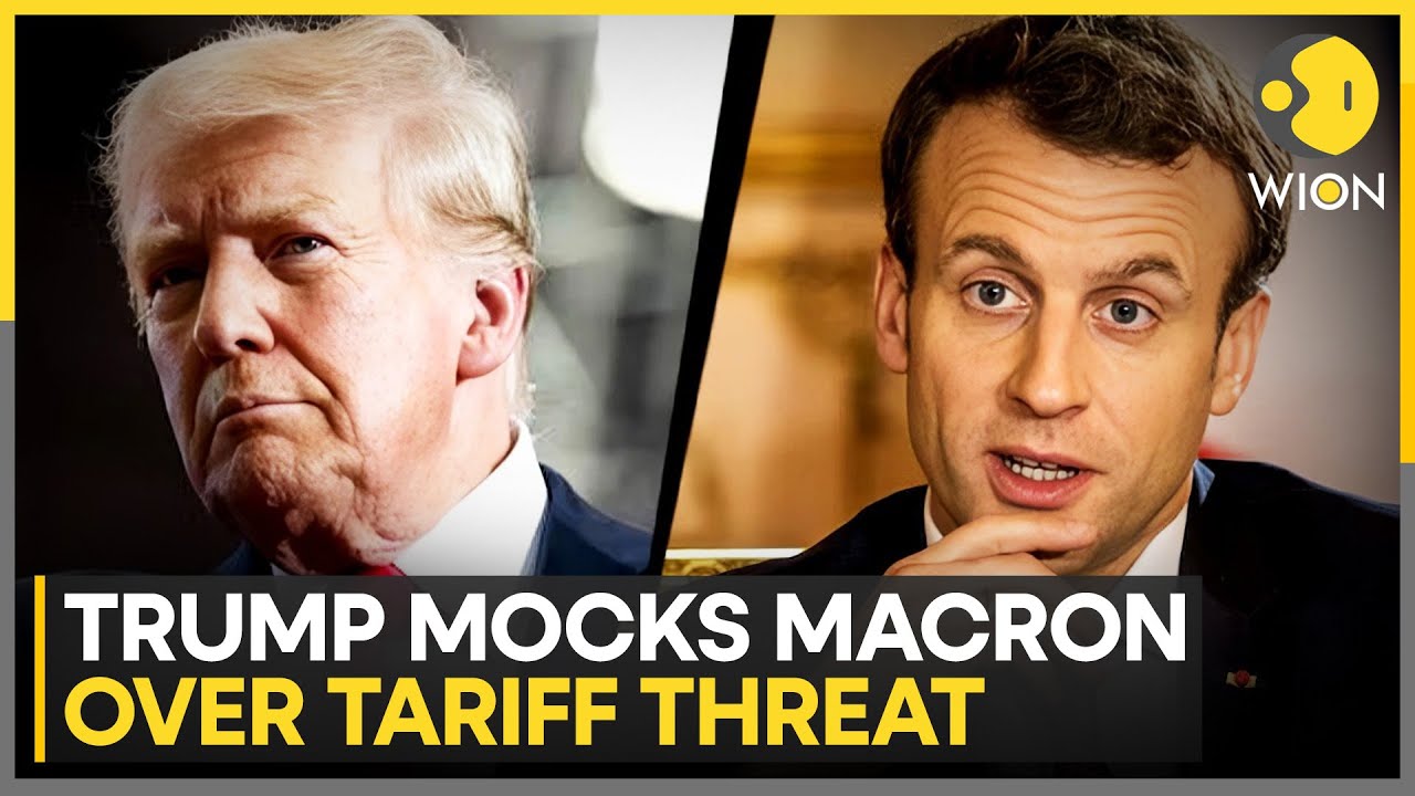 US–France Tensions: Trump Mocks Macron on Tariffs, Drug Prices | WION