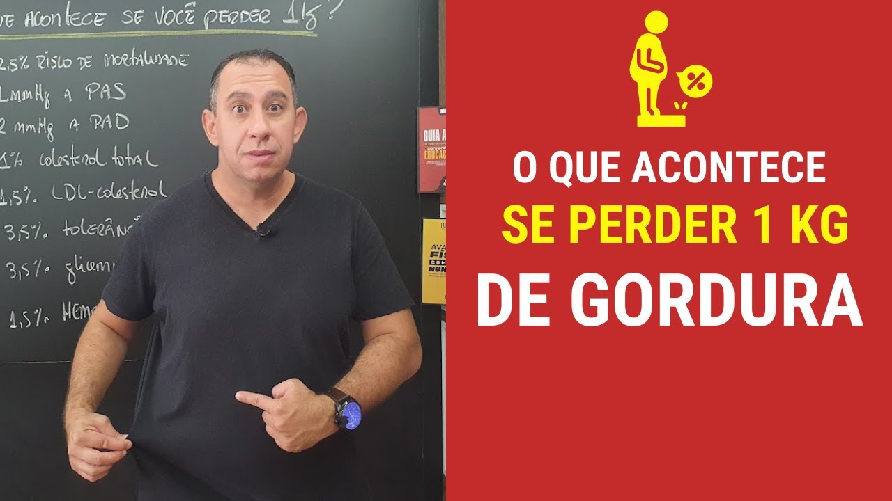 O que Acontece se Perder 1 quilo de Gordura?