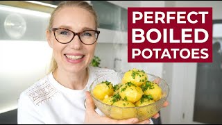 How to boil potatoes? Boiled Potatoes With Butter That Everyone Loves
