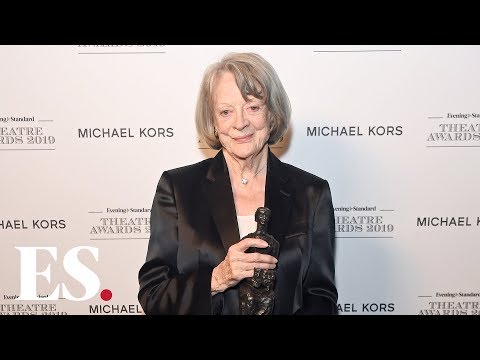 Dame Maggie Smith wins Best Actress Award at Evening Standard Theatre Awards 2019