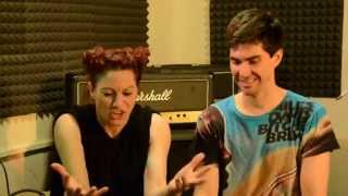 LTrain interviews The Dresden Dolls at Funkadelic Studios!