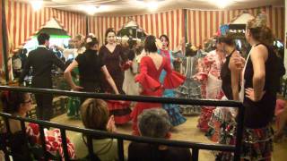 FERIA SEVILLE 2011 : ALEGRIA de Muret 31 danse dans les casetas