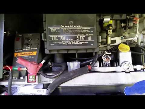 Onan 5500 Marquiz Gold Generator fuel pump trouble shooting and replacement