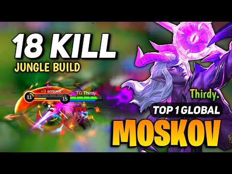 Hyper Moskov Goldlane Jungle Build [ Moskov Best Build Top Global ] By Thirdy. - Mobile Legends