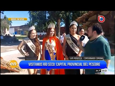 Río Seco: la “capital del pesebre” prepara un festival histórico