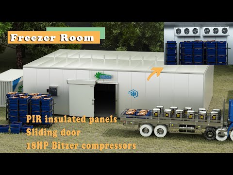 CRYO  Freezer Room design