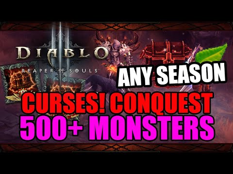 Diablo 3 - How to Finish Curses! Conquest Fast (Solo/Group)