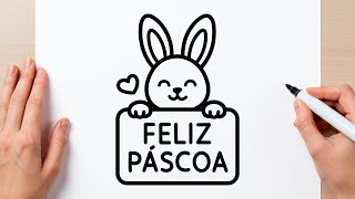 Desenhos Para Colorir E Imprimir Coelho Da Pascoa