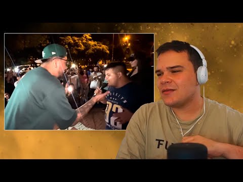 LOKILLO vs un CHICO CIEGO❤️‍🔥II REACCIÓN BATALLA EXHIBICIÓN en PLAZA con VISIONARIO @LokilloFlorez