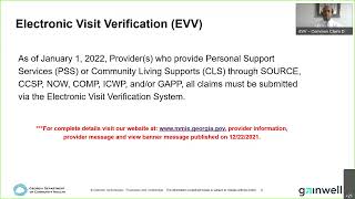 EVV – Common Claim Denials & MMIS Remittance Advice