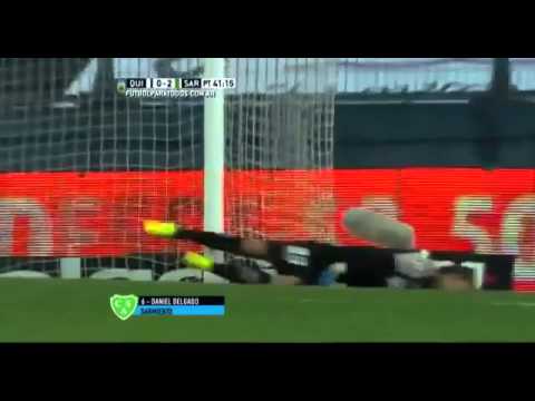 Quilmes 0 - Sarmiento 4. Primera División 2015. Fecha 7.